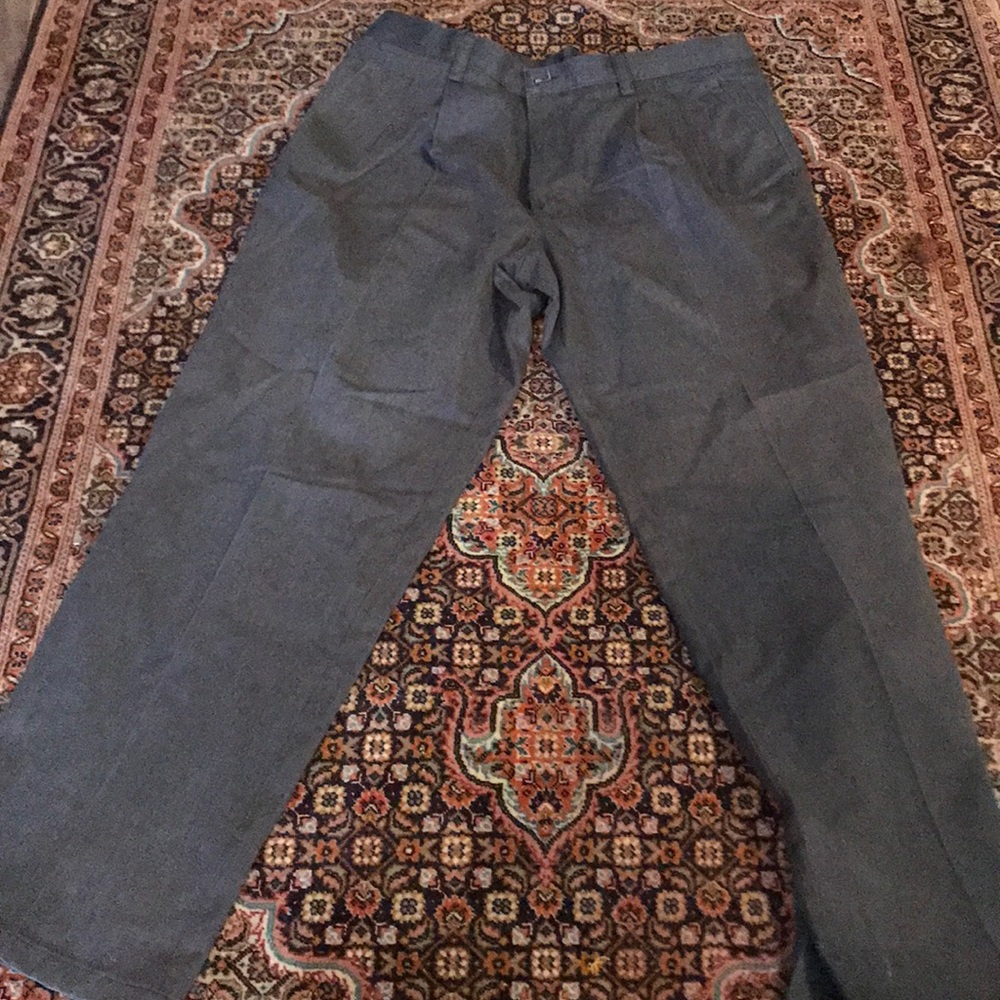 Gray dress pants